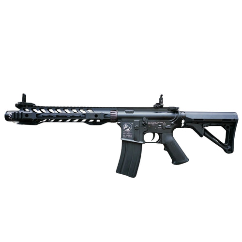 Double Bell M4 Buzz Saw 12 Inch MLOK Black Metal
