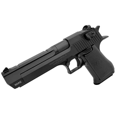 DB Desert Eagle 50. Cal Metal Green Gas Blowback Pistol - Gel Blaster