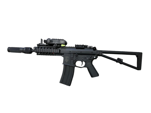 Double Bell 808 PDW Gel Blaster AEG Black