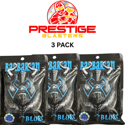 3 Pack Barbarian Blues Gel Ball 5.0 Star Tournament Grade