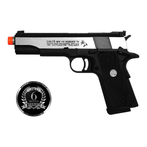 Army Armament Stage 2 R29-Y MK IV Gold Cup National Match GBB Silver