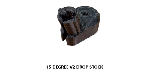 3D PRINT 15 DEGREE DROP STOCK