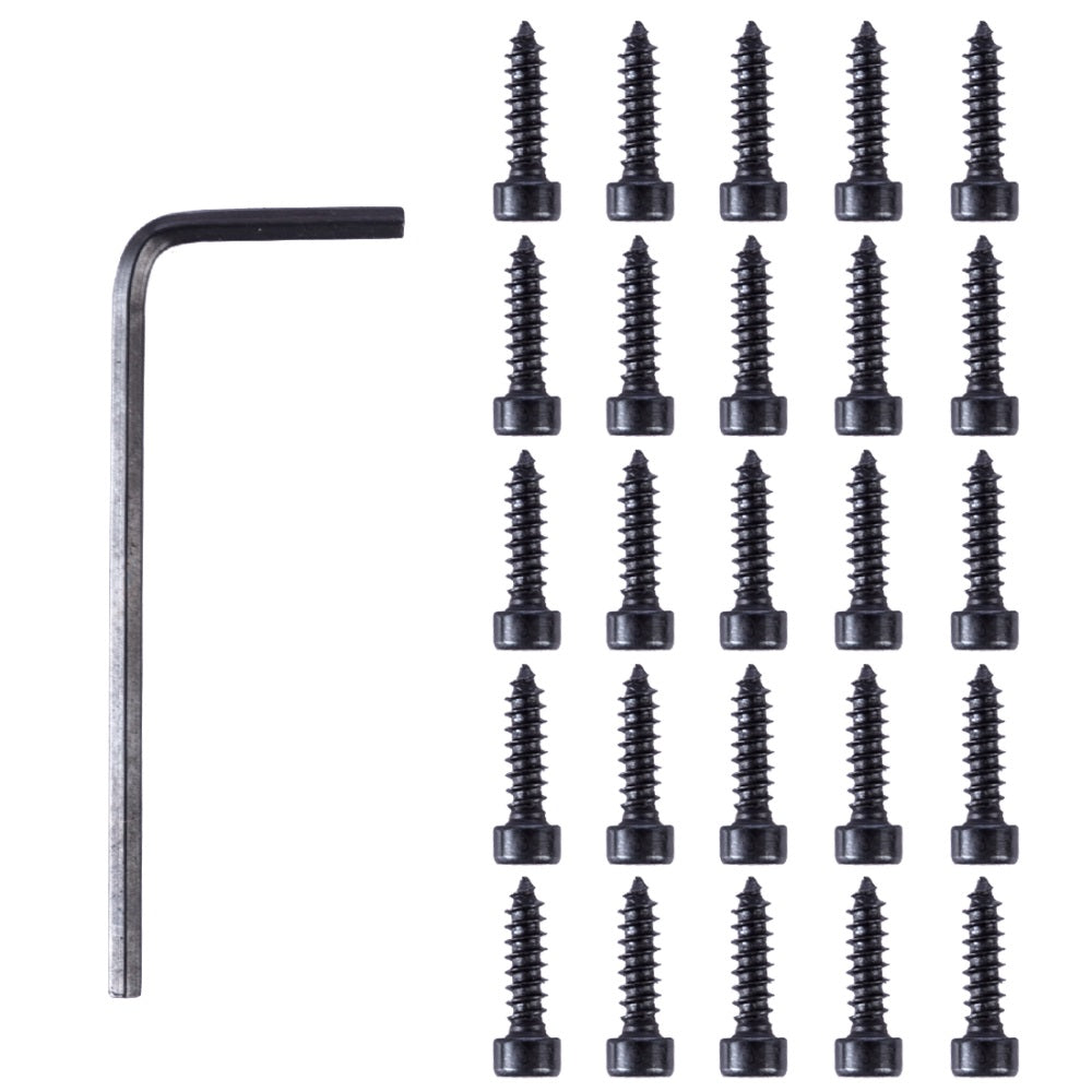25Pcs Receiver Upgraded Hex Screws For JM Gen 1/2/3/8